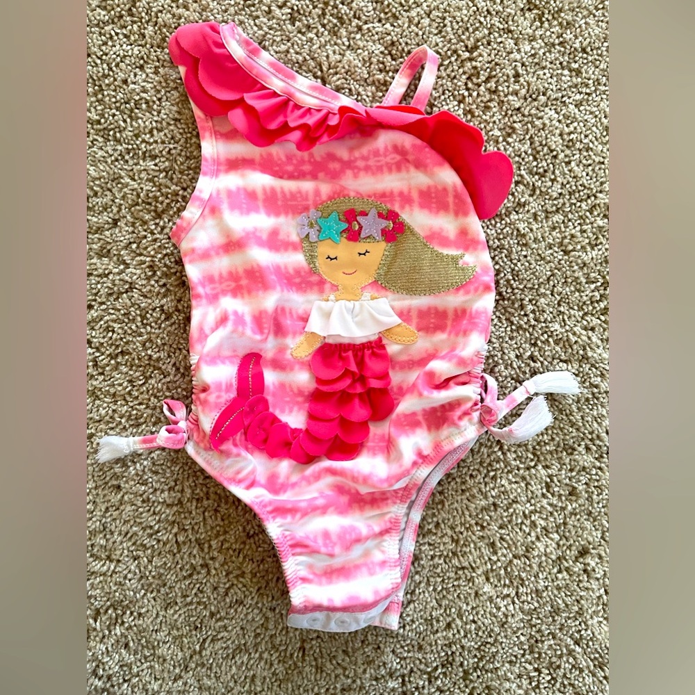 Mud pie swimsuit 6-9 months